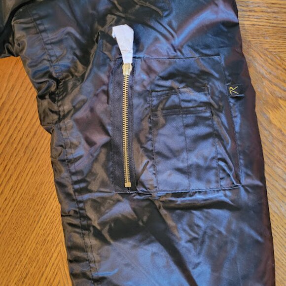 Eminem Revival Bomber Jacket Black and Orange Limited Edition Zip Up - Picture 5 of 8